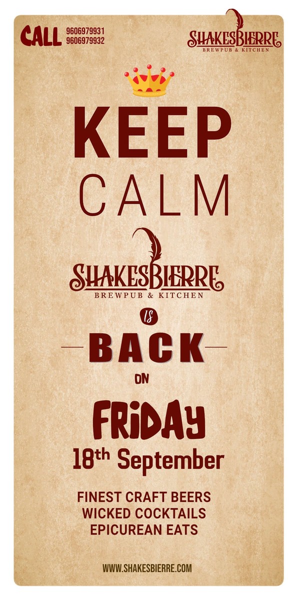 ShakesBierre Microbrewery Social Media &amp; Events Designs Image 12